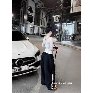 SET ÁO HÌNH MIX QUẦN ỐNG XUÔNG SỌC HOT HIT