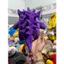 Gấu 2hand gấu bông Pokémon Gengar màu tím với đôi mắt đỏ rực và nụ cười rộng đặc trưng