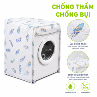 Bạt Phủ Máy Giặt Chống Thấm Nước Chống Bụi GD238 - Vỏ Bọc Trùm Máy Giặt Chất Liệu Vải Dù Chống Thấm