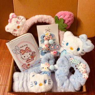Set quà tặng sinh nhật hello kitty xanh dương: quà valentine 14/2, 8/3, 20/10 [S2]