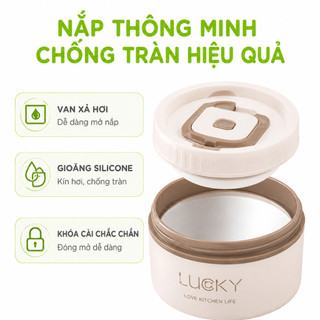Set 3 Hộp Cơm Văn Phòng Giữ Nhiệt Kèm Đũa Thìa GD252 - Túi 3 Hộp Cơm Giữ Nhiệt Đựng Thức Ăn Inox