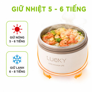 Set 3 Hộp Cơm Văn Phòng Giữ Nhiệt Kèm Đũa Thìa GD252 - Túi 3 Hộp Cơm Giữ Nhiệt Đựng Thức Ăn Inox