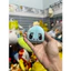 Gấu 2hand gấu bông hình khuôn mặt nhân vật Pokémon Squirtle với đôi mắt đỏ đặc trưng