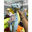 Gấu 2hand Thú nhồi bông Pokémon Lapras màu xanh dương đáng yêu có kích thước từ 20 đến 45cm.