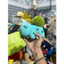 Gấu 2hand Thú nhồi bông Ditto giả dạng Bulbasaur với thiết kế đặc trưng của Ditto với đôi mắt híp đặc trưng