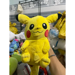 Gấu 2hand Gấu bông Pikachu này kích thước từ 20cm đến 60cm, được làm từ vải lông nhung mềm
