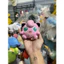 Gấu 2hand gấu bông Pokémon Jigglypuff dễ thương với đôi mắt xanh ngọc lớn đặc trưng.