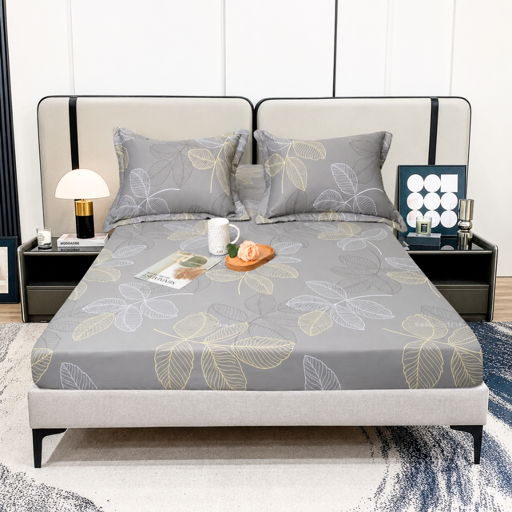 Ga giường mát lạnh mềm mịn thoáng khí, bộ ga giường lạnh eu cao cấp, ga trải giường bốn mùa