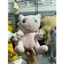 Gấu 2hand thú bông Pokemon Mew màu hồng đáng yêu với đôi mắt xanh to tròn đặc trưng.