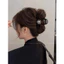 Kẹp tóc hoa trà kt 8cm