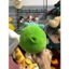 Gấu 2hand Gấu bông Bulbasaur (Ếch diệu kỳ) này có màu xanh nhạt với các đốm xanh đậm và hạt giống màu xanh lá cây