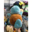 Gấu 2hand gấu bông nhân vật Pokémon Squirtle, nổi bật với biểu cảm gương mặt đang cười nhắm mắt.