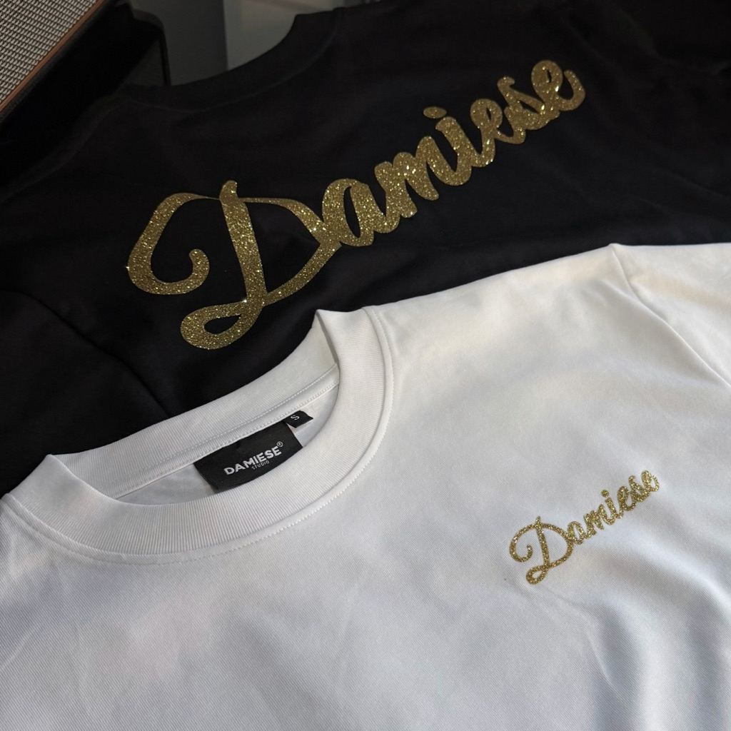 [NEW COLOR] ÁO THUN BOXY DAMIESE "LOGO KIM TUYẾN" COTTON 260GSM