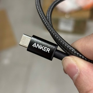 Cáp sạc Anker C to C, sạc nhanh PD 60W, bọc dù cao cấp, dài 1m, màu đen, hàng No-box