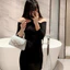 Clutch nữ ví dài cầm tay dự tiệc đính nơ lấp lánh sang chảnh MUN STORE CNO245