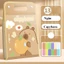 Bìa đựng hồ sơ nhiều ngăn cute cho học sinh kẹp giấy tờ ngăn nắp MUN STORE TLCAPY6