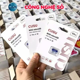 [KHUYẾN MÃI SỐC] Thẻ Nhớ 64G CUSU Dùng Cho Camera, Điên Thoại, Máy Ảnh, Flycam Chính Hãng Bảo Hành 5 Năm