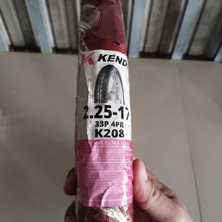 Vỏ Xe Máy Kenda 2.25-17 4PR - Lốp Gai K208 Chính Hãng Cho Wave Dream Future Sirius