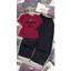 Set dài áo thun 67 quần baggy đũi sọc lai ren
