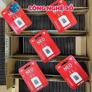 Thẻ nhớ 32G, 64G, 128G HIKSEMI NEO Đỏ  Tốc Độ Cao 92MB/s - Bảo Hành Chính Hãng 7 Năm