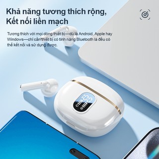 2026 Tai nghe Bluetooth mới Bluetooth 5.4 Chất lượng âm thanh HIFI ANC Giảm tiếng ồn chủ động Hỗ trợ nhiều thiết bị