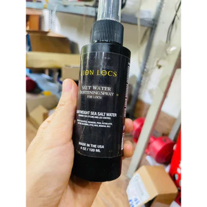 Xịt dưỡng tóc muối biển Lion Locs dành cho tóc tết.120ml,Lion Locs Sea Salt Spray