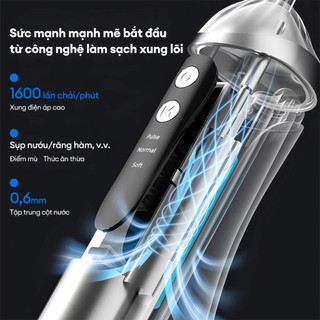 [Bảo hành 3 năm]-Máy tăm nước - [Mẫu mới 2026] Cải tiến công nghệ tia nước sạch X6 Lần - Sạch Sâu Êm Dịu - Bền Bỉ
