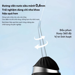 [Bảo hành 3 năm]-Máy tăm nước - [Mẫu mới 2026] Cải tiến công nghệ tia nước sạch X6 Lần - Sạch Sâu Êm Dịu - Bền Bỉ