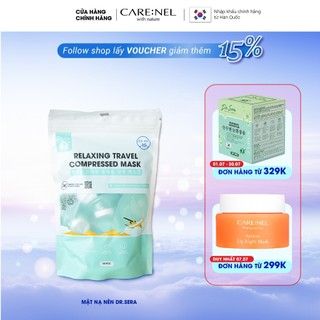 Mặt nạ nén tiệt trùng tiện lợi DR.SERA RELAXING TRAVEL COMPRESSED MASK (Túi 10 viên)