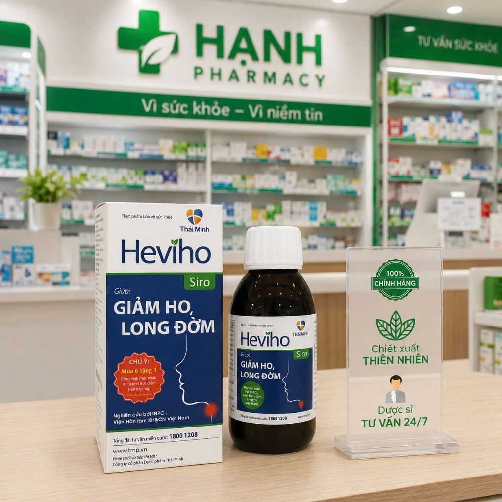 THỰC PHẨM BẢO VỆ SỨC KHỎE HEVIHO THÁI MINH - CAM KẾT 100% CHÍNH HÃNG