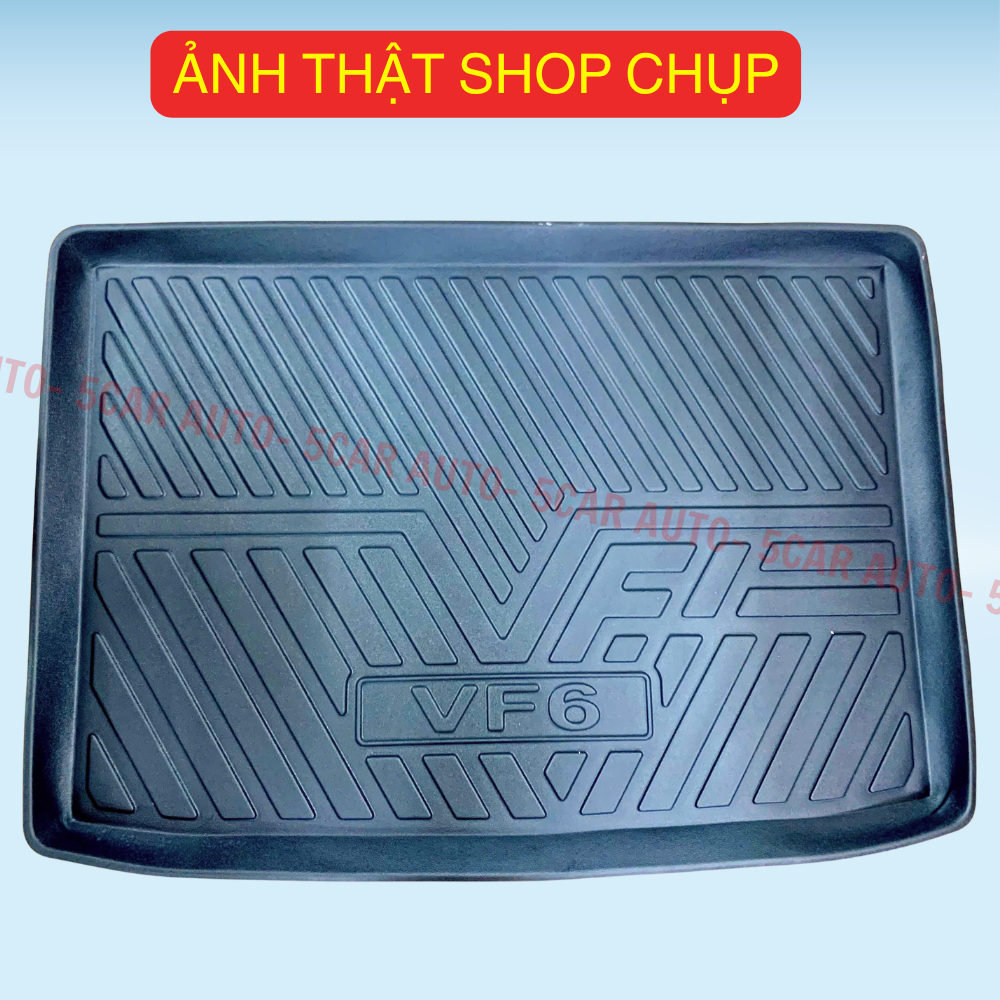 LÓT CỐP xe VINFAST VF6 2022 - NAY nhựa dẻo siêu đẹp, siêu bền, chống thấm nước, không mùi, vừa khít