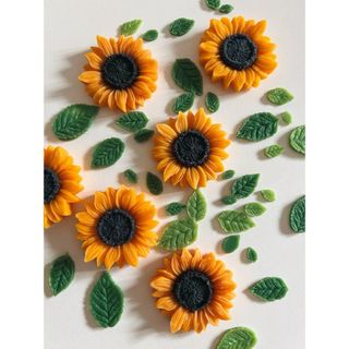 Khuôn Silicon Làm Nến TATAMI Tạo Hình Hoa Hoa Hướng Dương Đa Dạng Mẫu Khuôn Đổ Nến Handmade Cao Cấp