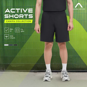 Quần soóc active nam CANIFA 8BS26S002