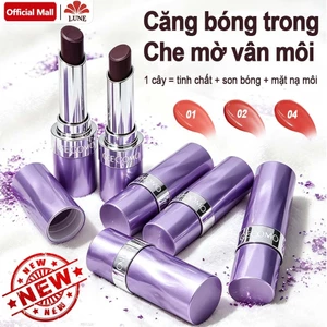 Son Môi GECOMO dưỡng ẩm, Son môi đổi màu 3 trong 1, Son bóng dưỡng môi có màu, bóng mịn, lâu trôi, chống thấm nước