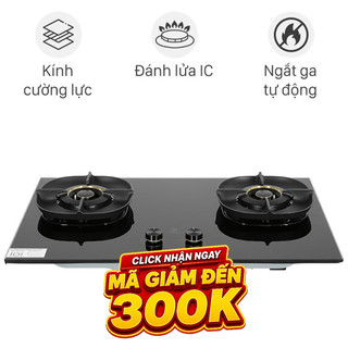 Bếp ga âm Electrolux EHG8251BC hàng chính hãng trưng bày mới 99% tiết kiệm gas - Bảo hành 12 tháng