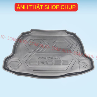 LÓT CỐP xe TOYOTA COROLLA CROSS 2021 - NAY nhựa dẻo siêu đẹp, siêu bền, chống thấm nước, không mùi, vừa khít