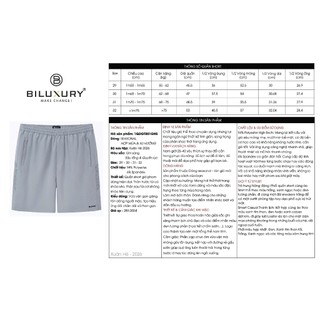 [NEW 2026] Quần Short Gió Thể Thao Nam Biluxury 1QDGT001 Quần Đùi Gió Nam Form Vừa Vặn Tôn Dáng Basic Mềm Mại