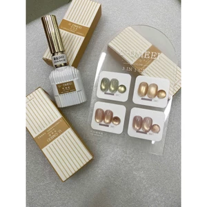 Sơn Gel Mắt Mèo UOMEI 3 In 1 - Gel Mắt Mèo Ánh Kim, Sơn Gel Nail UV/LED, Hiệu Ứng Cat Eye
