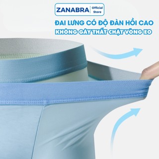 [Hàng Mới Về] Quần lót nam boxer su lạnh mềm mại, Quần boxer nam kháng khuẩn thoáng khí ZANABRA 2259