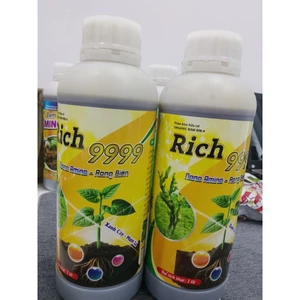 phân bón hữu cơ Organic RAW RIN 4 Rich 9999 nano Amino-Rong biển thể tích 1lit