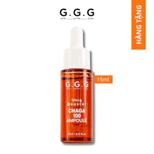 Booster Nấm Chaga 2.0 serum cấp ẩm chuyên sâu làm dịu & phục hồi da tức thì 15ml