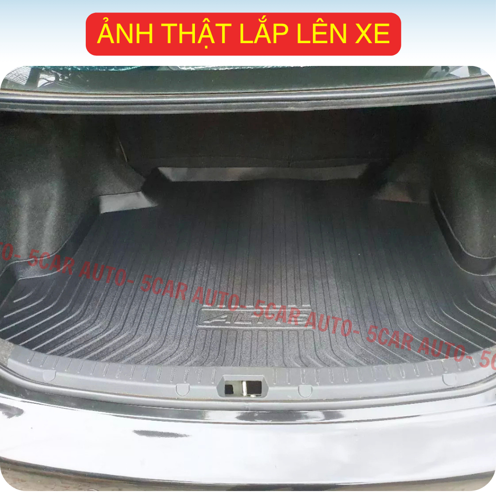 LÓT CỐP xe TOYOTA COROLLA ALTIS 2007 - NAY nhựa dẻo siêu đẹp, siêu bền, chống thấm nước, không mùi, vừa khít