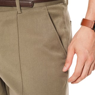 Beverly Hills Polo Club - Quần short Nam Regular Fit Rêu Trơn Cotton - QKSRS24V023