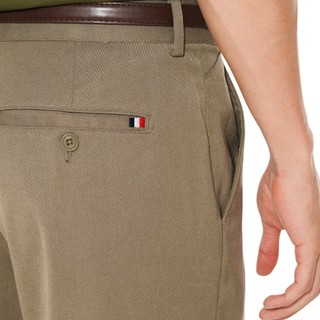 Beverly Hills Polo Club - Quần short Nam Regular Fit Rêu Trơn Cotton - QKSRS24V023