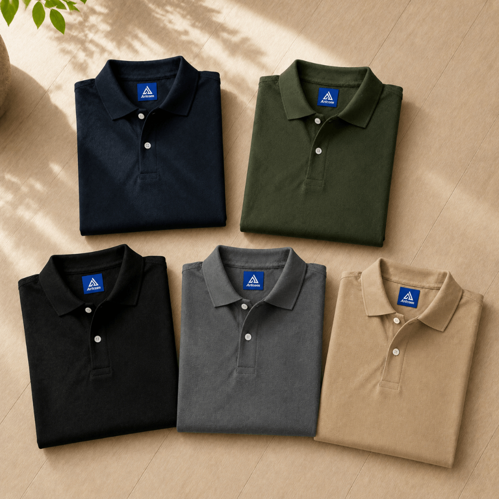 Áo Polo Daily TRIO – Form Regular Fit, Cotton Poly Mềm Mịn, Thoáng Mát, Thích Hợp 4 Mùa - ARTCOM