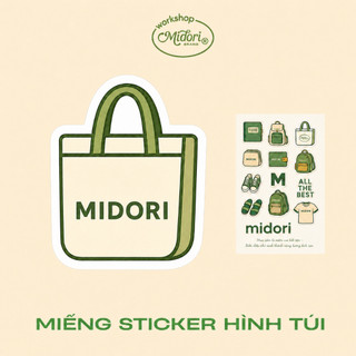 STICKER NGẪU NHIÊN CHO KHÁCH NHÀ MIDORI WORKSHOP