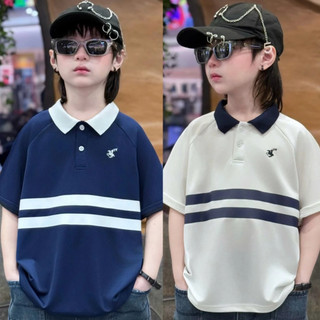 Áo Thun Polo Fom Rộng Hình In Cute Dễ Thương Vải Poly Cá Sấu Mềm Mịn Cho Bé Mẫu Mới Hot 2026 size 15-45kg ( Mẫu 02 )