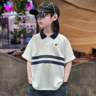 Áo Thun Polo Fom Rộng Hình In Cute Dễ Thương Vải Poly Cá Sấu Mềm Mịn Cho Bé Mẫu Mới Hot 2026 size 15-45kg ( Mẫu 02 )