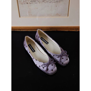 Giày búp bê thắt nơ (Double Ribbon Ballet Flats) Milooey - Fullbox