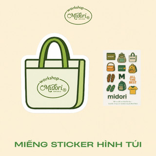 STICKER NGẪU NHIÊN CHO KHÁCH NHÀ MIDORI WORKSHOP